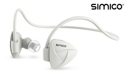 SIMICO X1 Sport Headset wireless met Bluetooth functie / iOS & Android compatible / Bluetooth Sport Headset / Oortjes Koptelefoon Oordopjes Hardlopen