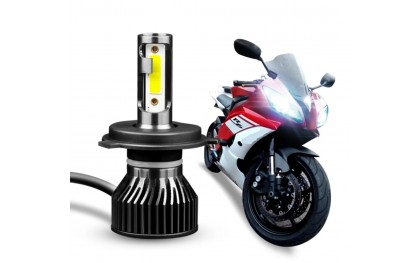 Motorfiets LED koplamp H4 fitting 12V 36W 4000 lumen M6F voor motoren / HaverCo