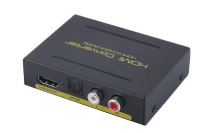 Digitale HDMI naar optical Audio/Analoog Stereo L/R converter decoder splitter adapter / Met USB voeding
