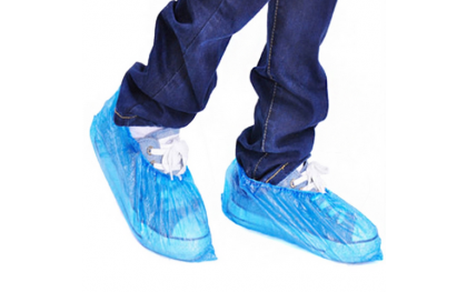 Schoencovers schoenhoesjes wegwerp 100 stuks / Overshoes Waterproof Medical plastic / HaverCo