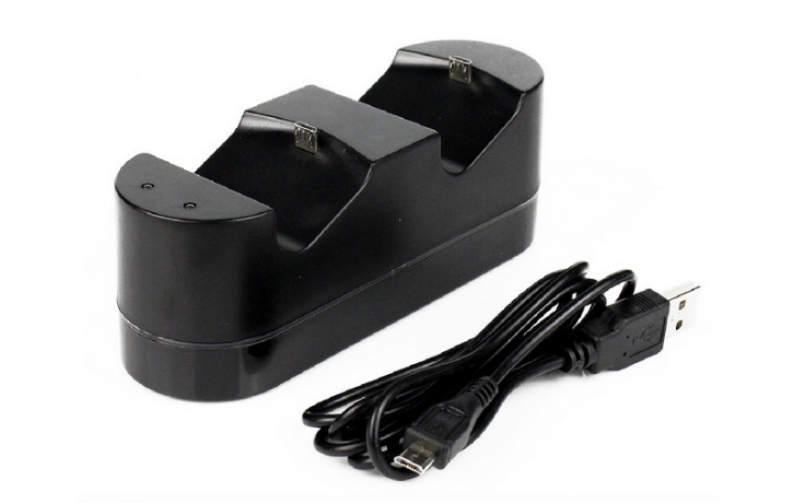 PS4 Docking Station voor Playstation 4 / Oplaad-dock voor controllers + Micro-USB kabel