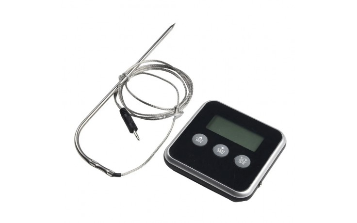 Temperatuurmeter Thermometer met LCD scherm en sensor voor in de keuken Koken 0-250 ℃ / HaverCo 
