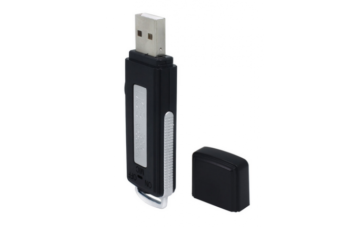 USB stick 8GB met Voice Recorder (18 uur opnemen) Opname apparaat / Zeer compact / HaverCo