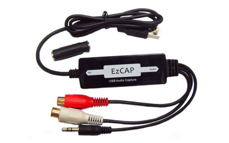 USB Audio converter capture omzetten van muziek van CD/cassette naar MP3 WMA WAVE RCA L/R en AUX / HaverCo