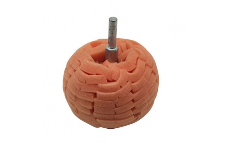 Poetsbol Poetsbal voor op boormachine 80mm diameter Polijstbol Polijstbal / HaverCo