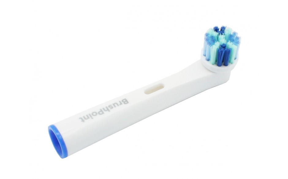 4-pack BrushPoint vervangingsborstels Opzetborstels voor Oral-B elektrische tandenborstels