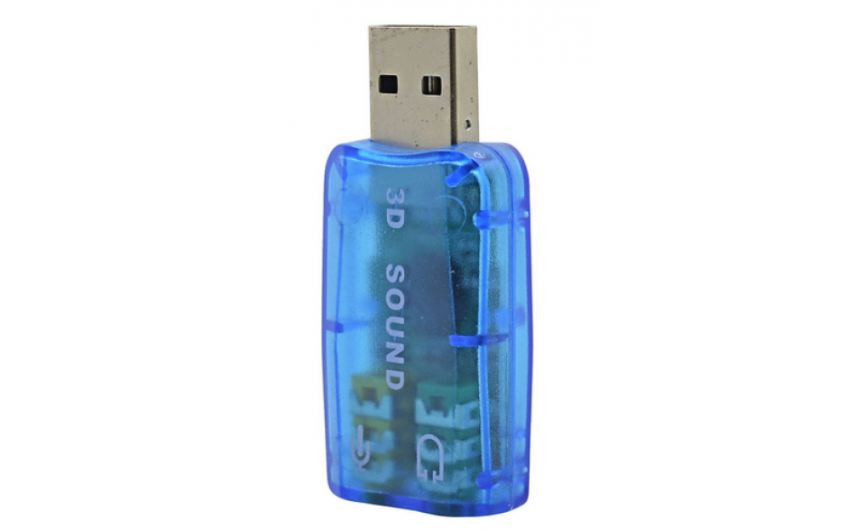 Mini Geluidskaart Externe 3D USB Sound Card 5.1 Channel Audio Card Adapter 3.5mm / voor Playstation 4 PS4 / HaverCo