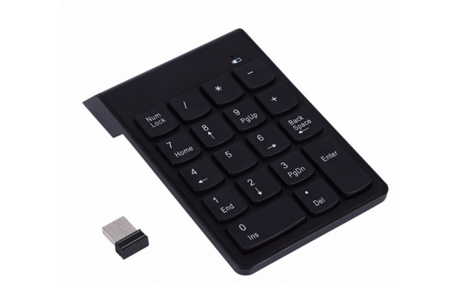 Ansichtkaart maagpijn Ouderling Keypad toetsenbord draadloos 2.4Ghz 18 toetsen met Mini USB ontvanger /  HaverCo | HaverCoShop.nl