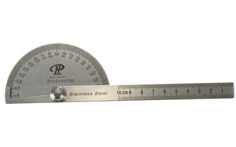 Gradenmeter 180 graden lineaal hoekmeter gradenboog / HaverCo
