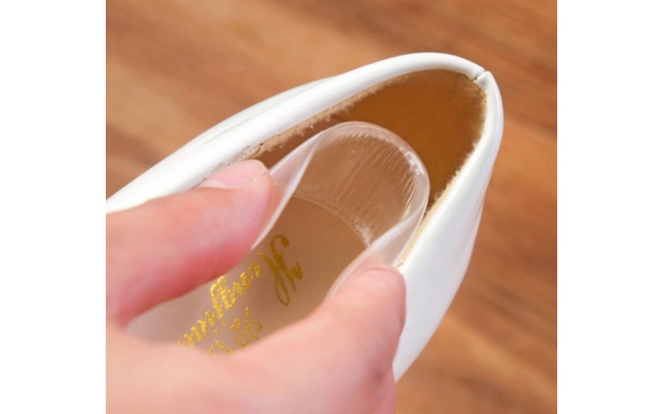 2 paar Silicone hiel beschermers tegen schuren in schoenen Siliconen / HaverCo