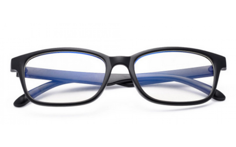 Computerbril computer bril anti reflectie blue ray straling Unisex zwart + Brillendoos / HaverCo