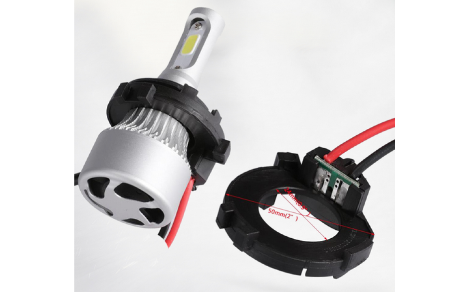 Koplamp fitting adapters H7 naar LED voor VW Golf 7 VII / HaverCo