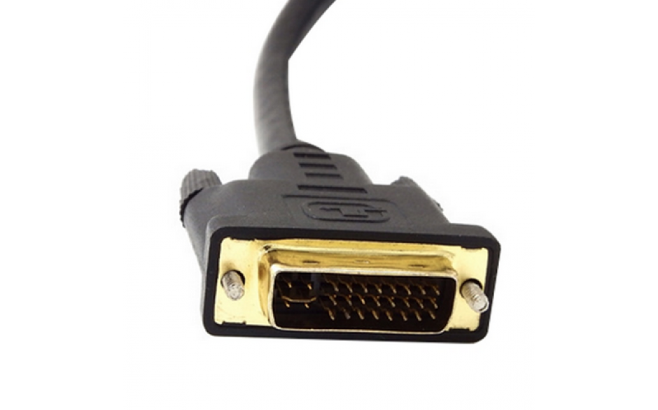 DVI-I VGA 24+5 Male naar VGA + RCA RGB AV Female kabel adapter / HaverCo