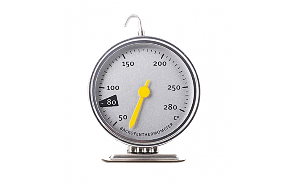 Oventemperatuur meter Temperatuurmeter 50-280°C met hanger en voetje Oventhermometer Thermometer/ HaverCo