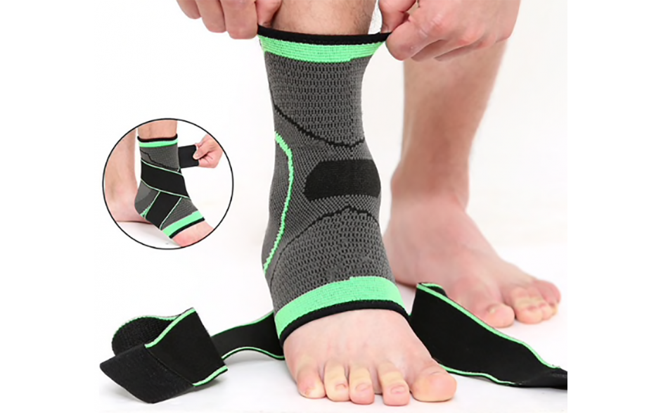 Enkel steunband bandage voor enkel brace met nylon strap steunkous / Medium / HaverCo