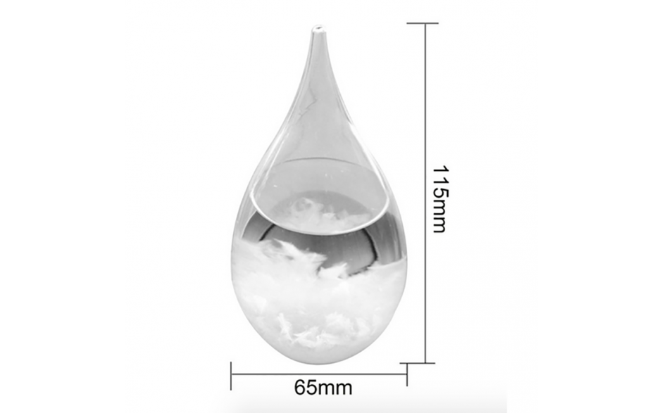 Barometer borosilicaat glas weersvoorspelling Decoratie Druppel / HaverCo