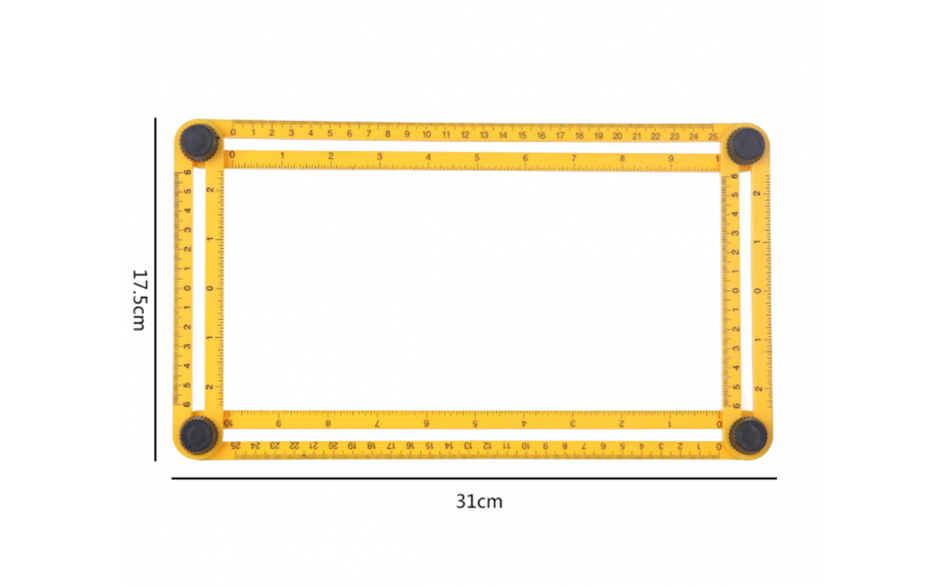 Hoekmeter lineaal Multi angle hoek meter Multihoeklineaal / HaverCo