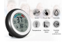 Digitale Thermometer Hygrometer Vochtigheid en Klok functie Zwart / HaverCo