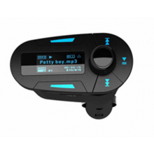 Radio Transmitter FM 12V sigarettenplug / Met afstandsbediening / Blauwe verlichting / HaverCo