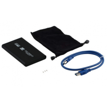 2.5 inch SATA externe HDD case (zonder schijf) + USB 3.0 kabel