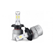 LED koplampen set / H4 fitting / Waterproof / 36W 4000 lumen per lamp 8000 totaal