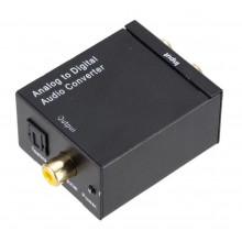 Analoog Audio L/R Audio naar Optical Coaxiaal Toslink Converter Adapter / HaverCo