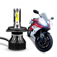 Motorfiets LED koplamp H4 fitting 12V 36W 4000 lumen M6F voor motoren / HaverCo