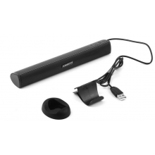 Laptop speaker 3W met USB voeding / Zwart / HaverCo