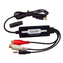 USB Audio converter omzetten van muziek van CD/cassette naar MP3 WMA WAVE RCA L/R en AUX / HaverCo