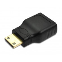 Mini HDMI naar HDMI connector male-female / HaverCo