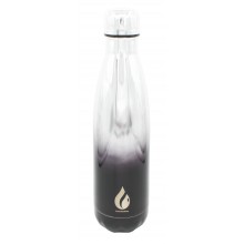 Waterfles 500ml RVS / Space collection Black & Silver / Thermofles Thermokan Isoleerfles / HaverCo