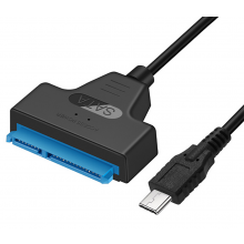 USB Type C naar SATA adapter kabel voor HDD / SSD 20cm